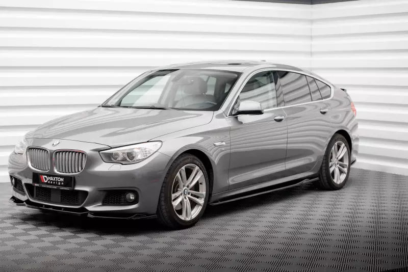 Maxton Design Seitenschweller (Paar) für BMW 5er GT M-Paket F07 Hochglanz schwarz – Ansicht 3