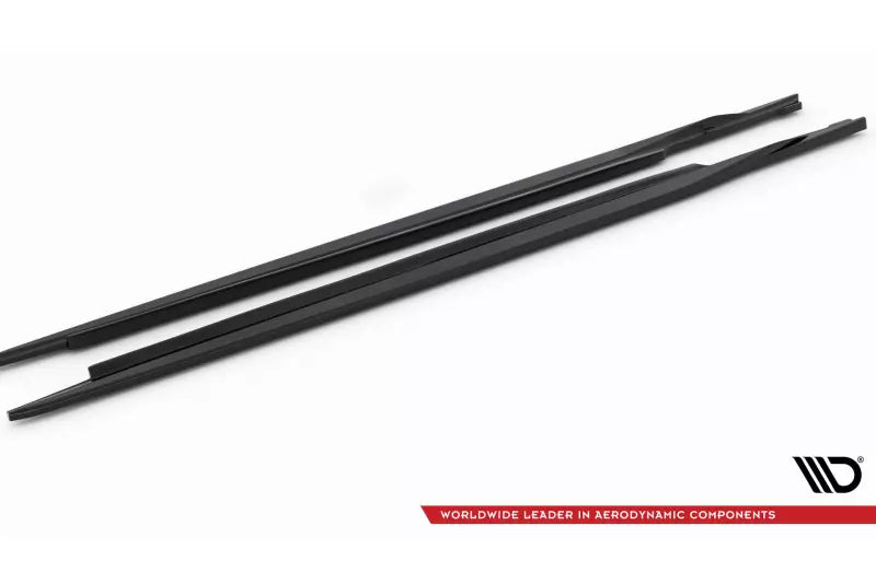 Maxton Design Seitenschweller (Paar) für BMW 5er GT M-Paket F07 Hochglanz schwarz – Ansicht 4