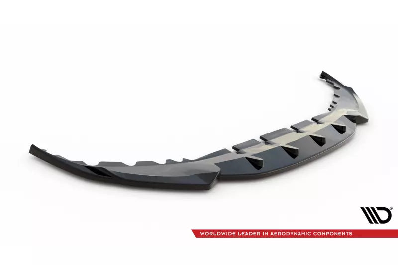 Maxton Design Frontlippe für BMW 7 G11 Facelift Hochglanz schwarz – Ansicht 4