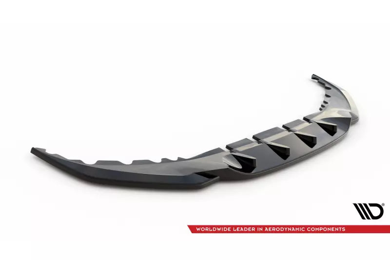 Maxton Design Frontlippe V.2 für BMW 7 G11 Facelift Hochglanz schwarz – Ansicht 4
