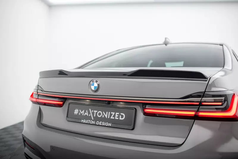 Maxton Design Heckspoiler 3D für BMW 7 M-Paket G11 Hochglanz schwarz – Ansicht 1