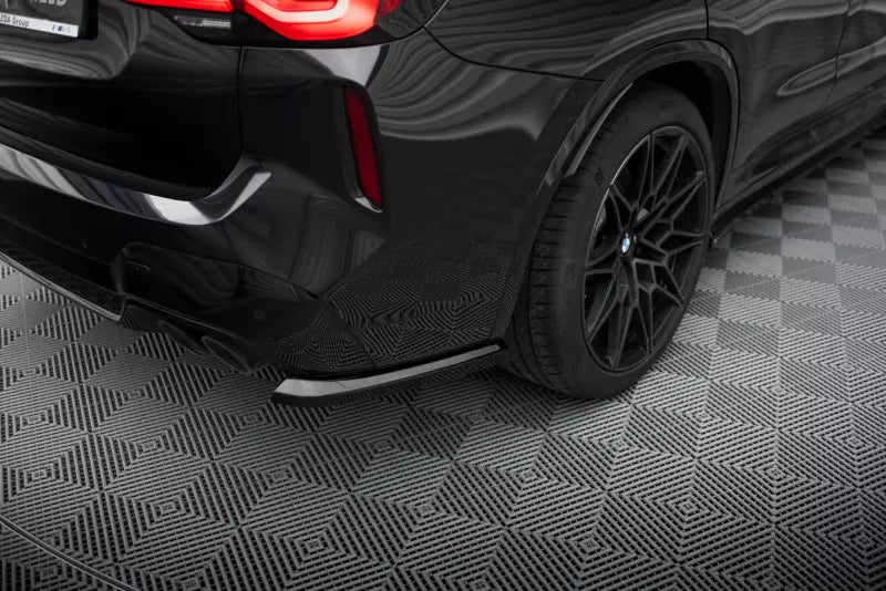 Maxton Design Diffusor Flaps für BMW X3 M F97 Facelift Hochglanz schwarz – Ansicht 1