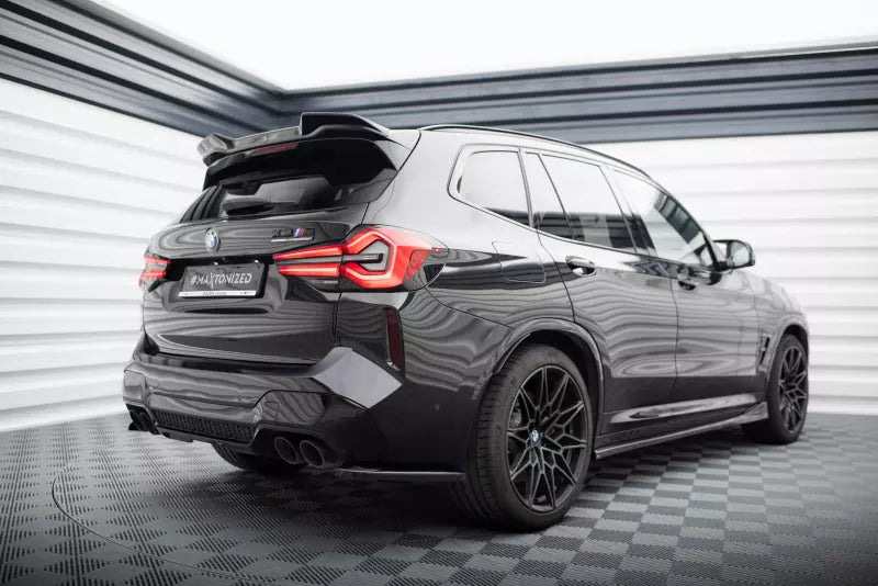 Maxton Design Diffusor Flaps für BMW X3 M F97 Facelift Hochglanz schwarz – Ansicht 3