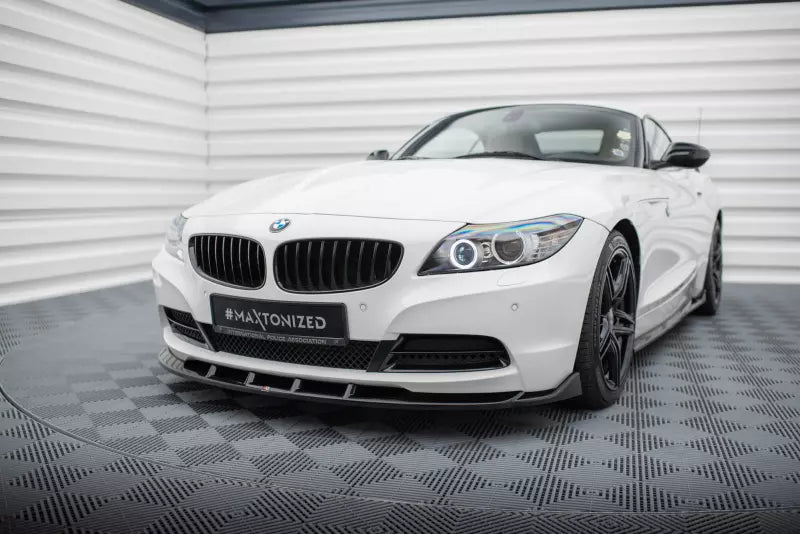 Maxton Design Frontlippe für BMW Z4 E89 Hochglanz schwarz – Ansicht 1