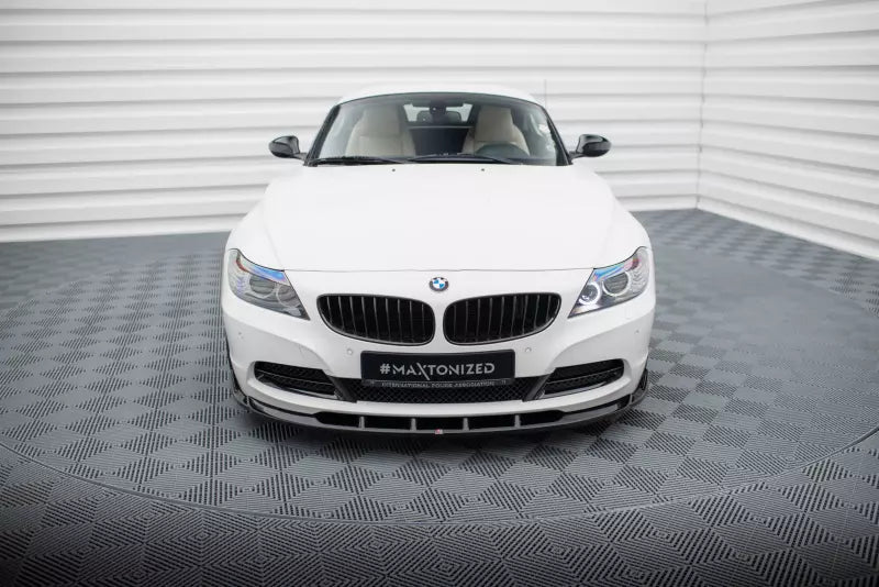 Maxton Design Frontlippe für BMW Z4 E89 Hochglanz schwarz – Ansicht 2
