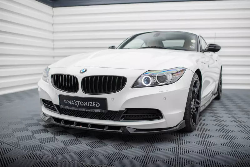 Maxton Design Frontlippe V.2 für BMW Z4 E89 Hochglanz schwarz – Ansicht 1