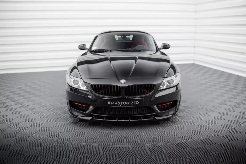 Maxton Design Frontlippe für BMW Z4 M-Paket E89 Hochglanz schwarz – Ansicht 2