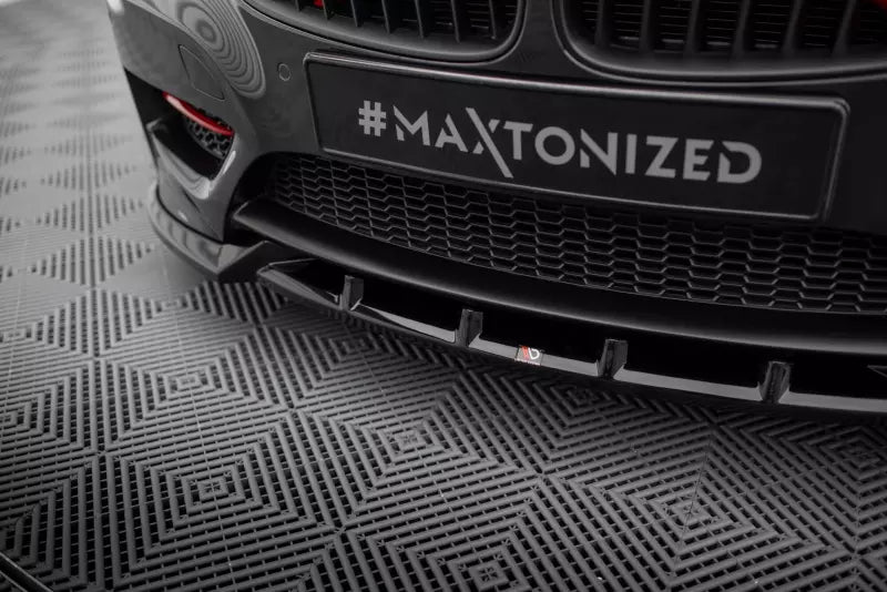 Maxton Design Frontlippe für BMW Z4 M-Paket E89 Hochglanz schwarz – Ansicht 3