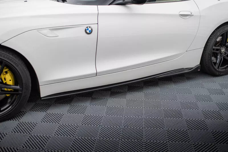 Maxton Design Seitenschweller (Paar) für BMW Z4 E89 Hochglanz schwarz – Ansicht 1