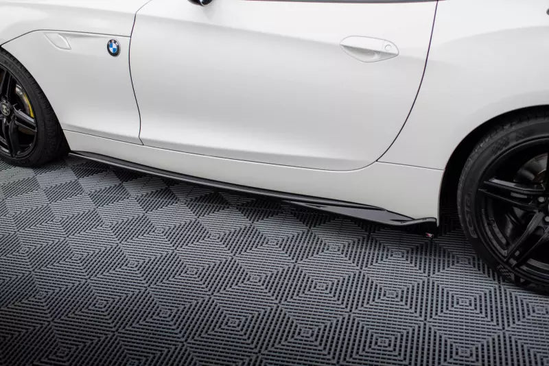 Maxton Design Seitenschweller (Paar) für BMW Z4 E89 Hochglanz schwarz – Ansicht 2