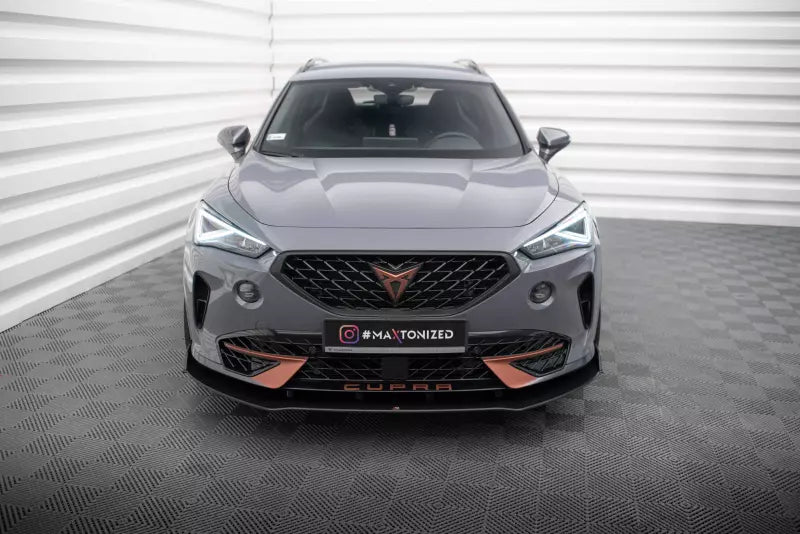 Maxton Design Street Pro Frontlippe für Cupra Formentor Mk1 Schwarz matt – Ansicht 2