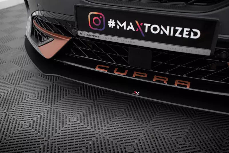Maxton Design Street Pro Frontlippe für Cupra Formentor Mk1 Schwarz matt – Ansicht 3