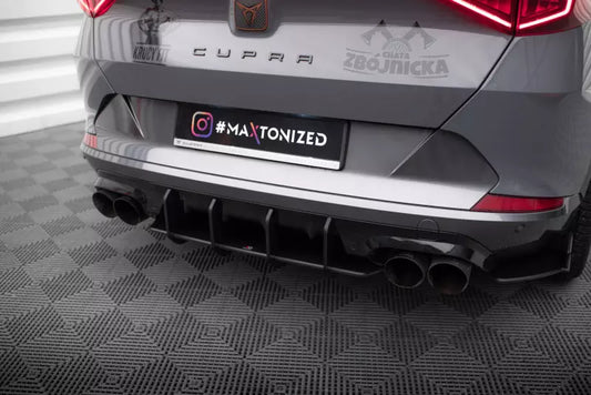Maxton Design Street Pro Heckdiffusor für Cupra Formentor Mk1 Schwarz matt – Ansicht 1