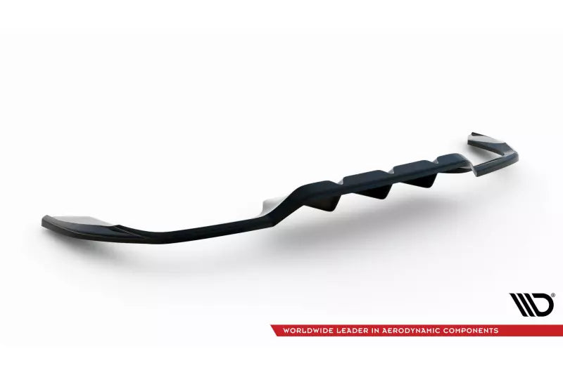 Maxton Design mittlerer Heckdiffusor DTM Look für Cupra Leon Hatchback Mk1 Hochglanz schwarz – Ansicht 4