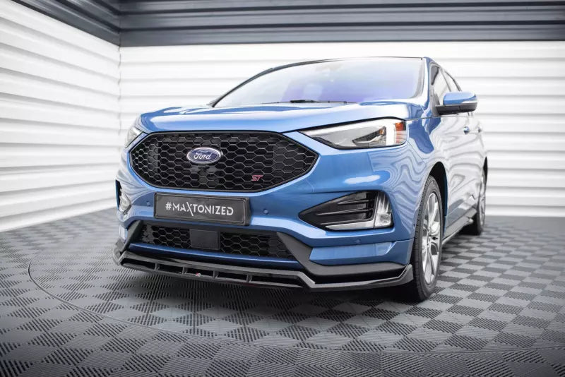 Maxton Design Frontlippe für Ford Edge ST Mk2 Hochglanz schwarz – Ansicht 1