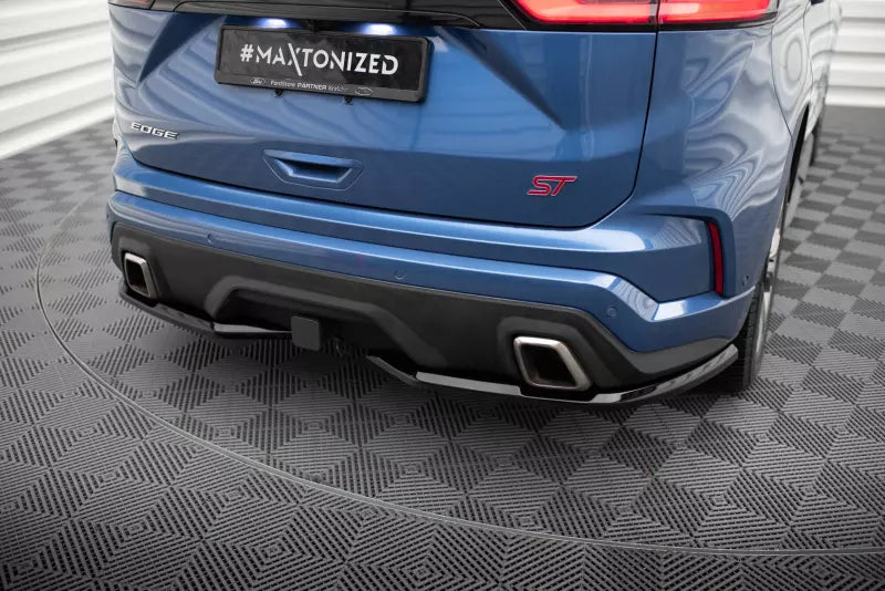 Maxton Design Diffusor Flaps für Ford Edge ST Mk2 Hochglanz schwarz – Ansicht 1