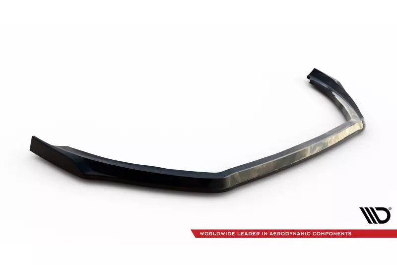 Maxton Design Frontlippe V.3 für Ford Fiesta ST / ST-Line Mk8 Facelift Hochglanz schwarz – Ansicht 4