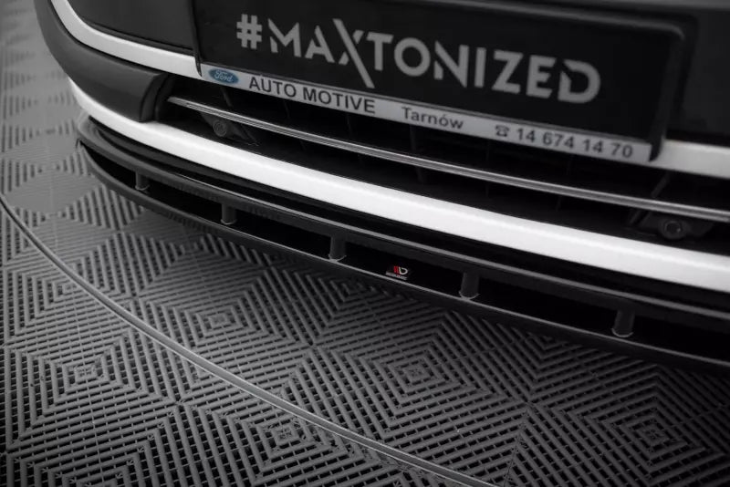 Maxton Design Frontlippe für Ford Transit Custom Mk1 Hochglanz schwarz – Ansicht 3