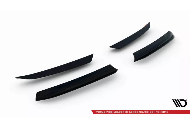 Maxton Design Heckspoiler Lippe für Ford Transit Connect Mk2 Facelift Hochglanz schwarz – Ansicht 4