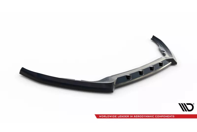 Maxton Design Frontlippe V.2 für Ford Transit Connect Mk2 Facelift Hochglanz schwarz – Ansicht 4