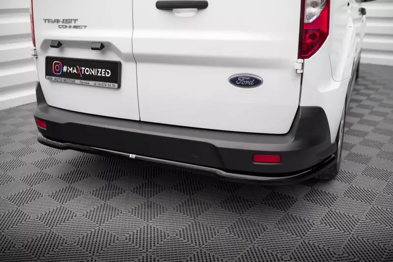 Maxton Design Heckdiffusor für Ford Transit Connect Mk2 Facelift Hochglanz schwarz – Ansicht 1
