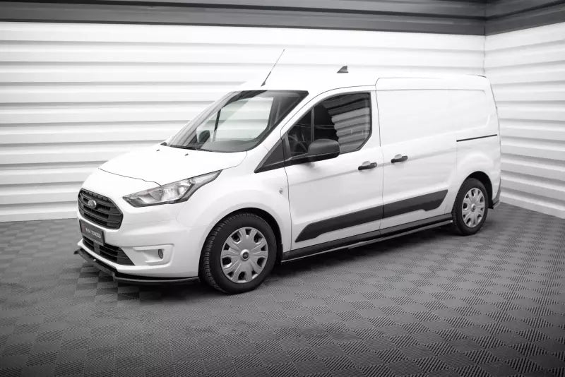 Maxton Design Seitenschweller (Paar) für Ford Transit Connect Mk2 Facelift Hochglanz schwarz – Ansicht 2