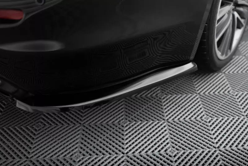 Maxton Design Diffusor Flaps V.2 für Infiniti Q50 S Mk1 Hochglanz schwarz – Ansicht 2