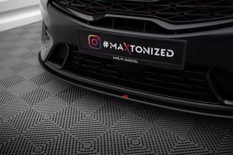 Maxton Design Street Pro Frontlippe für Kia Proceed GT Mk1 Facelift Schwarz matt – Ansicht 3