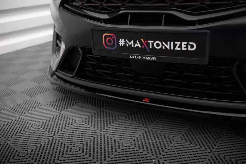 Maxton Design Frontlippe für Kia Proceed GT Mk1 Facelift Hochglanz schwarz – Ansicht 3