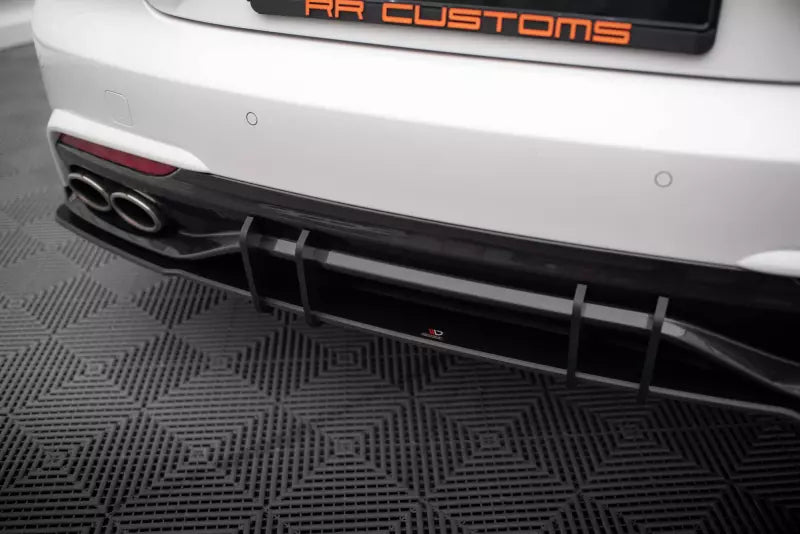 Maxton Design Street Pro Heckdiffusor V.2 für Kia Stinger GT-Line Mk1 Schwarz matt – Ansicht 3