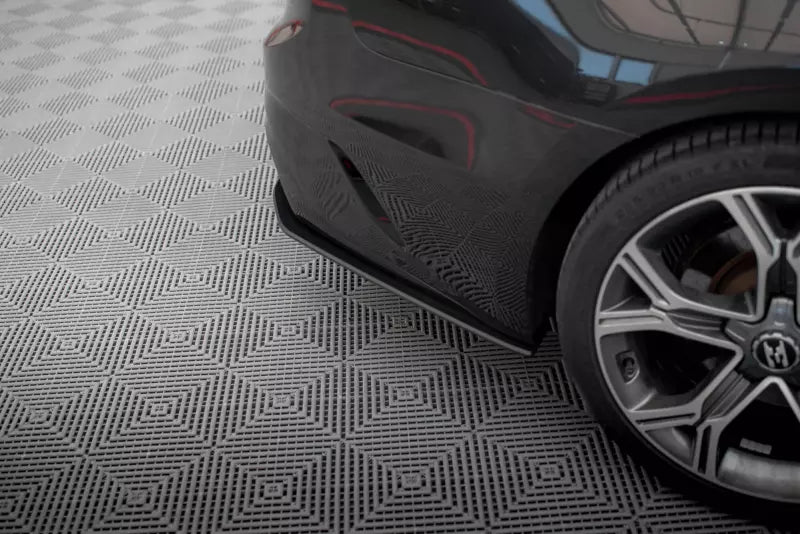 Maxton Design Street Pro Diffusor Flaps für Kia Stinger GT-Line Mk1 Schwarz matt – Ansicht 2