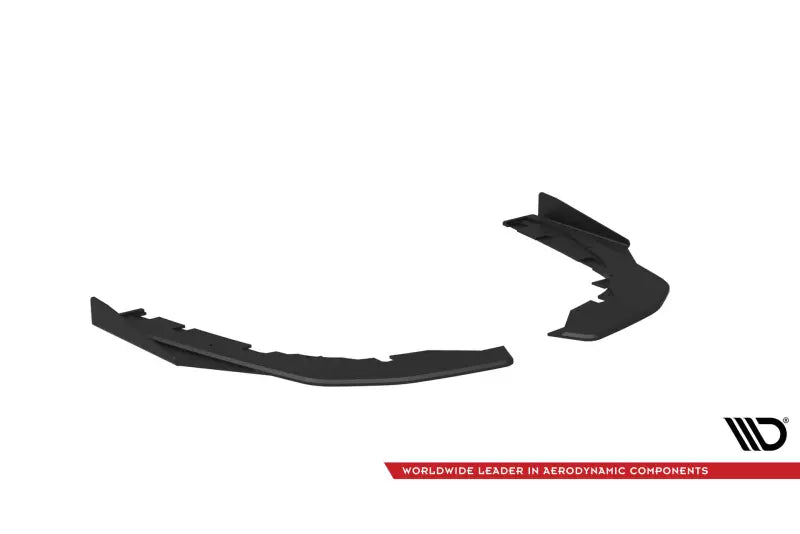 Maxton Design Street Pro Diffusor Flaps für Kia Stinger GT-Line Mk1 Schwarz mit Hochglanz Flaps – Ansicht 4