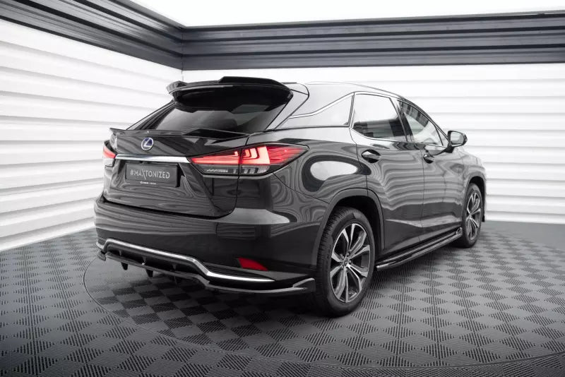 Maxton Design Heckspoiler 3D für Lexus RX Mk4 Facelift Hochglanz schwarz – Ansicht 1