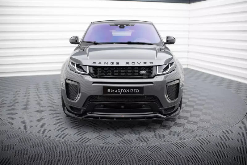 Maxton Design Frontlippe für Land Rover Range Rover Evoque Mk1 Facelift Hochglanz schwarz – Ansicht 2