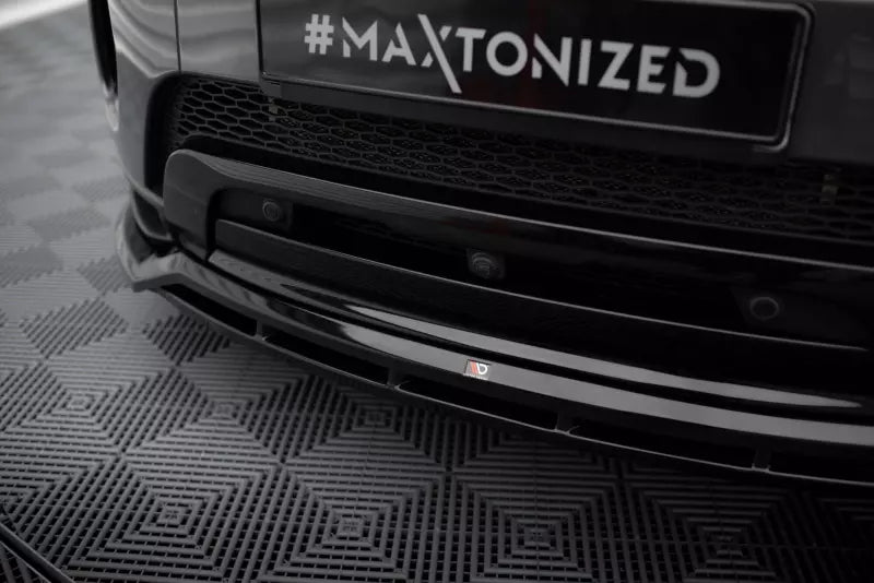 Maxton Design Frontlippe für Land Rover Range Rover Evoque Mk1 Facelift Hochglanz schwarz – Ansicht 3