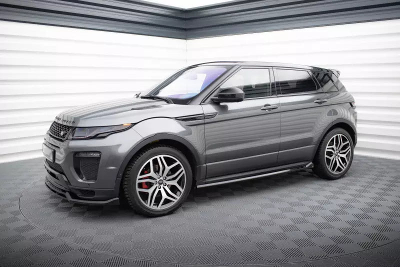 Maxton Design Seitenschweller (Paar) für Land Rover Range Rover Evoque Mk1 Facelift Hochglanz schwarz – Ansicht 2