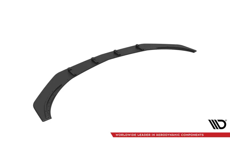 Maxton Design Street Pro Frontlippe für Mercedes-Benz A 45 AMG Aero W176 Facelift Schwarz matt – Ansicht 4