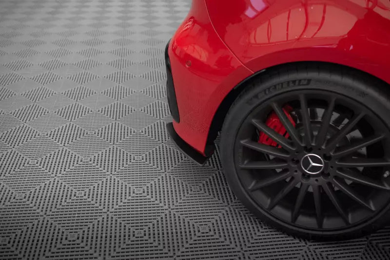 Maxton Design Street Pro Diffusor Flaps für Mercedes-Benz A 45 AMG W176 Facelift Schwarz matt – Ansicht 2