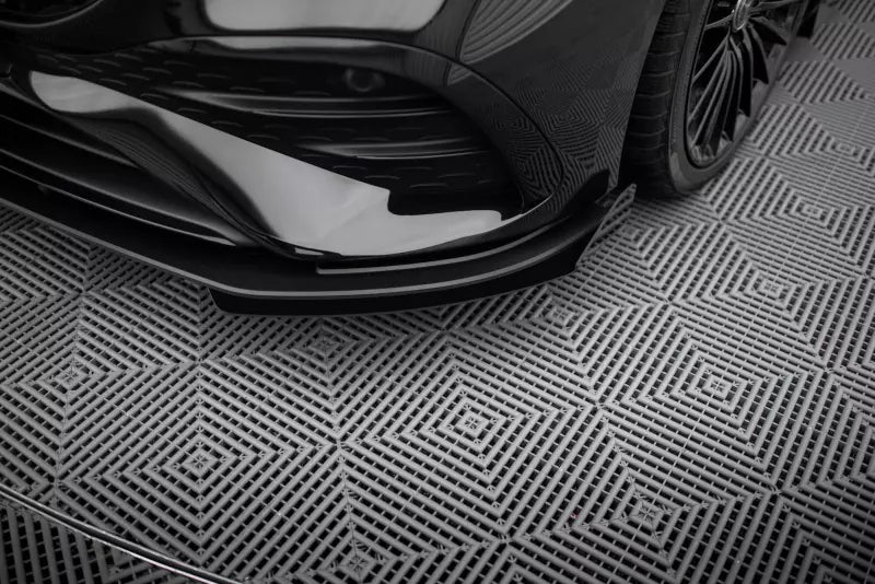 Maxton Design Front Flaps Mercedes-AMG A35 W177 Facelift Hochglanz schwarz – Ansicht 4