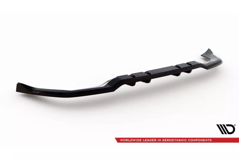 Maxton Design mittlerer Heckdiffusor DTM Look für Mercedes-AMG A35 Hatchback W177 Hochglanz schwarz – Ansicht 4
