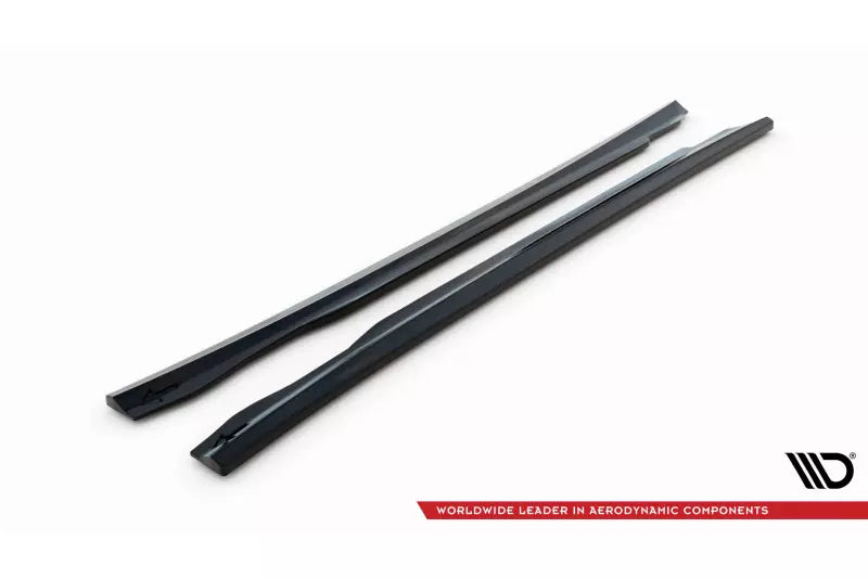 Maxton Design Seitenschweller (Paar) V.2 für Mercedes-Benz CLS C218 Hochglanz schwarz – Ansicht 4
