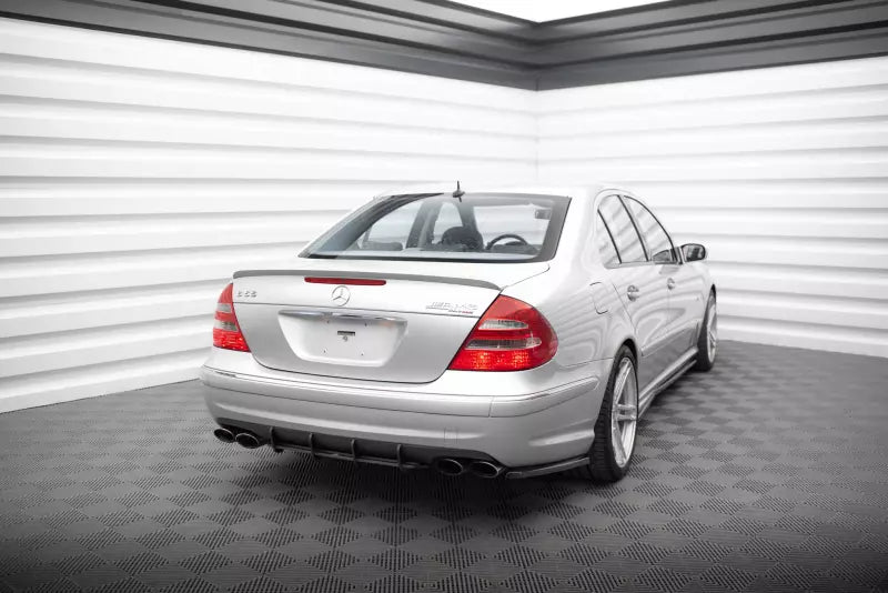 Maxton Design Street Pro Heckdiffusor für Mercedes-Benz E 55 AMG W211 Schwarz matt – Ansicht 2