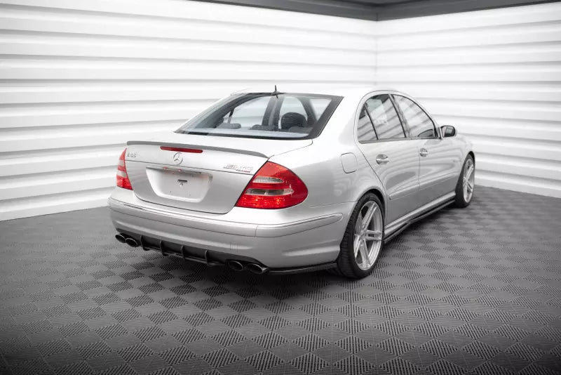 Maxton Design Street Pro Heckdiffusor für Mercedes-Benz E 55 AMG W211 Schwarz matt – Ansicht 3