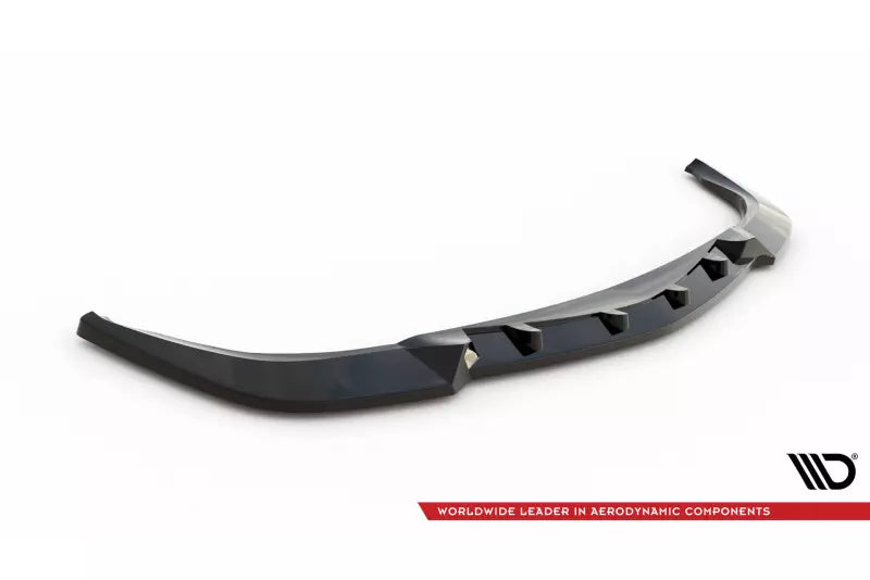 Maxton Design Frontlippe für Mercedes-Benz E 55 AMG W211 Hochglanz schwarz – Ansicht 4