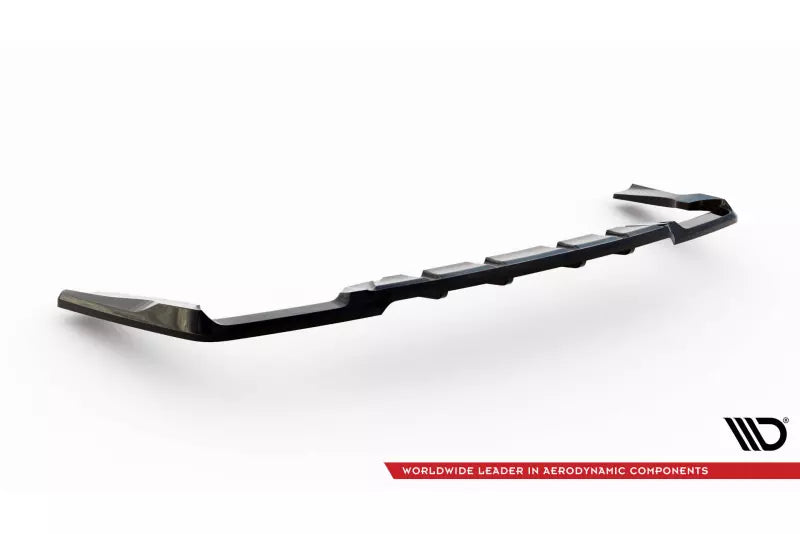 Maxton Design mittlerer Heckdiffusor DTM Look V.2 für Mercedes-AMG GLC 63 SUV X253 Hochglanz schwarz – Ansicht 4