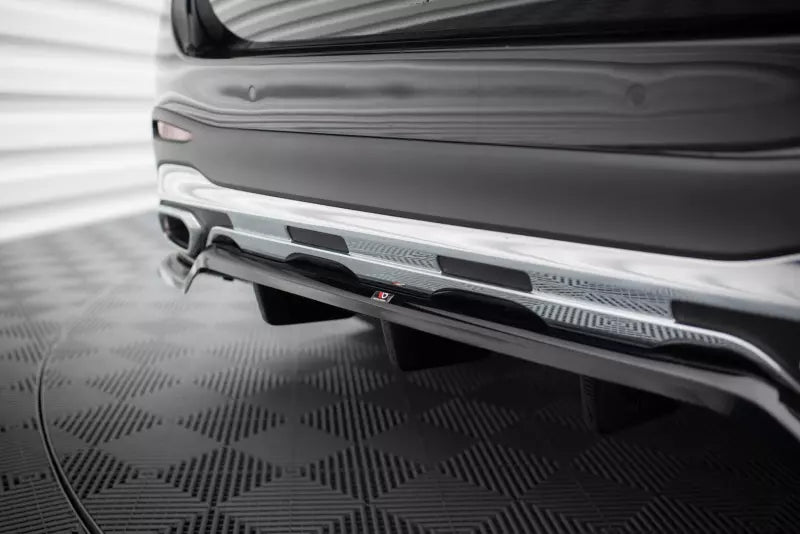 Maxton Design mittlerer Heckdiffusor DTM Look für Mercedes-Benz GLC AMG-Line X254 Hochglanz schwarz – Ansicht 2