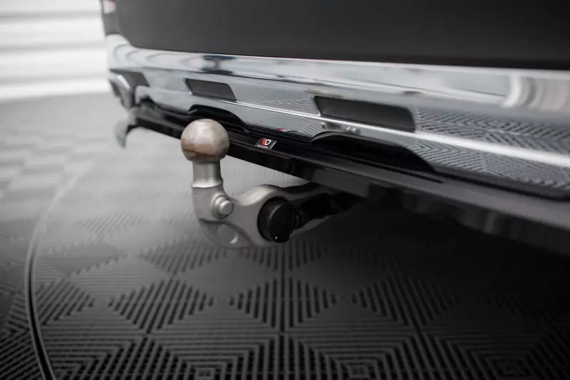 Maxton Design mittlerer Heckdiffusor DTM Look für Mercedes-Benz GLC AMG-Line X254 Hochglanz schwarz – Ansicht 3