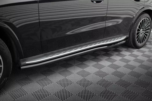 Maxton Design Seitenschweller (Paar) für Mercedes-Benz GLC AMG-Line X254 Hochglanz schwarz – Ansicht 1