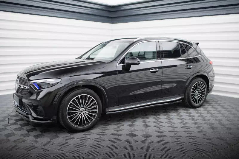 Maxton Design Seitenschweller (Paar) für Mercedes-Benz GLC AMG-Line X254 Hochglanz schwarz – Ansicht 2