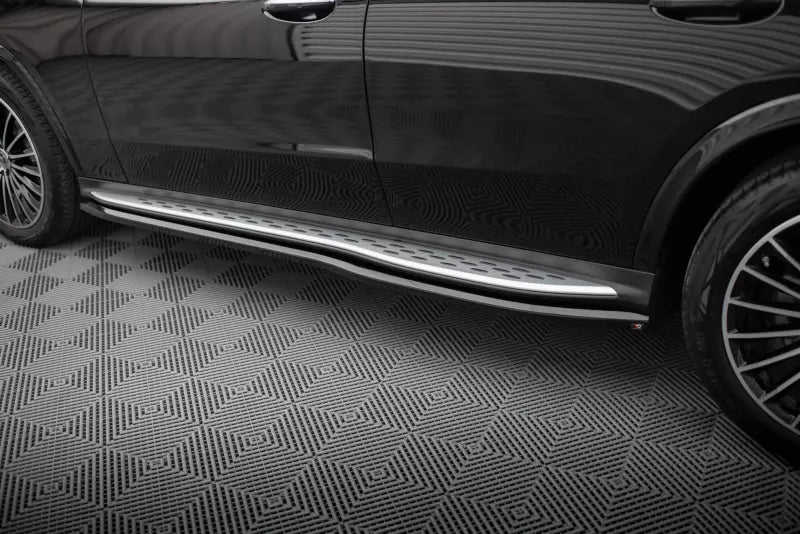 Maxton Design Seitenschweller (Paar) für Mercedes-Benz GLC AMG-Line X254 Hochglanz schwarz – Ansicht 3